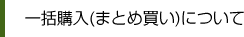 一括購入(まとめ買い)について