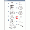 DLC-N7DH クイジナート ディスクハンドル DLC-N7JPG用基本パーツ