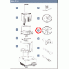 DLC-335CH クイジナート おろし金 DLC-NXJ2PG用基本パーツ