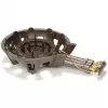 TS-518P タチバナ JIA認証 穴あきタイプ 三重・種火付 バーナー・下枠セット