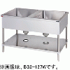 BS2X-157W マルゼン 二槽シンク 両面式