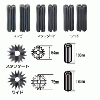 グラピカ専用スポンジ グラスポ JGL-27 GS-W