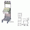 シルバーシリンダー付 トレー・ラック用オープンリフト型ディスペンサー HDI-30 KN-4245-S3