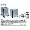 食器・ラック・トレー用NCタイプ ディスペンサー(ダストカバー付) HDI-23 NC-3646-S3(シルバースタンド付)