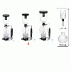 ハリオ・コーヒーサイフォン「テクニカ」  TCA-3(3杯用)交換部品 FKC-32 上ボール