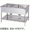 BS2-106 マルゼン 二槽シンク｜業務用厨房機器通販の厨房センター