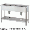 TXA-2SDL-180 タニコー ダスト水切付二槽シンク｜業務用厨房機器通販の 