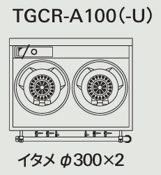 TGCR-A100-U タニコー 中華レンジ