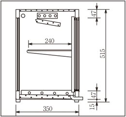 OHSk-1200L(R) 大穂製作所 多目的ショーケース コールドショーケース