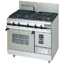 MGRXU-096F マルゼン ガスレンジ パワークック｜業務用厨房機器通販の 