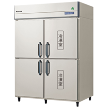GRN-152PX フクシマガリレイ ノンフロンインバーター制御タテ型冷凍冷蔵庫