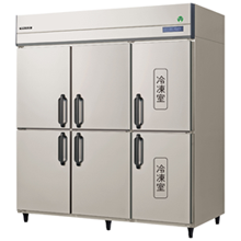 GRN-182PX フクシマガリレイ ノンフロンインバーター制御タテ型冷凍冷蔵庫