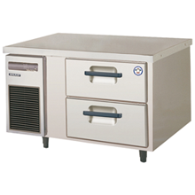 LBW-090RM2 フクシマガリレイ ドロワーテーブル冷蔵庫