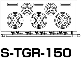 S-TGR-150A タニコー ガスレンジ クランスシリーズ