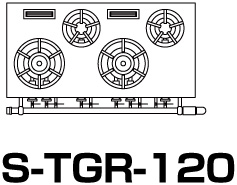 S-TGR-120 タニコー ガスレンジ クランスシリーズ