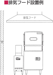 MDD8E+WB-S21B マルゼン 食器洗浄機