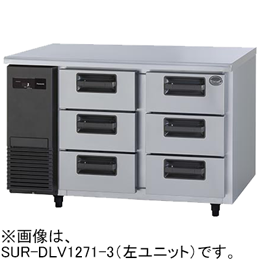 SUR-DLV1271-3 パナソニック 3段ドロワー冷蔵庫