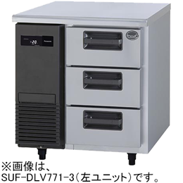 SUF-DLV771-3 パナソニック 3段ドロワー冷凍庫