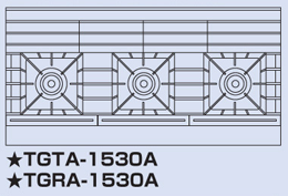TGRA-1530A タニコー ガスレンジ ウルティモシリーズ