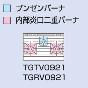 TGRV-0921 タニコー ガスレンジ Vシリーズ