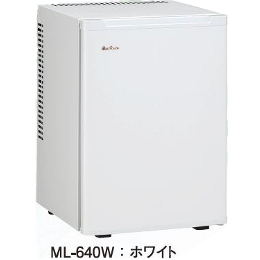 ML-40G-W 三ツ星貿易 寝室用冷蔵庫 客室用冷蔵庫