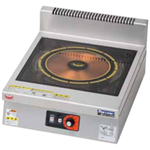 MIH-L03D マルゼン IHクリーンコンロ 発光スケルトン 単機能シリーズ