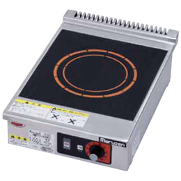 MIH-K03SC マルゼン IHクリーンコンロ 耐衝撃プレート 単機能シリーズ