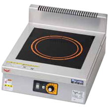 MIH-KP03B マルゼン IHクリーンコンロ 耐衝撃プレート 単機能低価格シリーズ