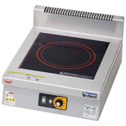 MIH-P03B マルゼン IHクリーンコンロ 標準プレート 単機能低価格シリーズ