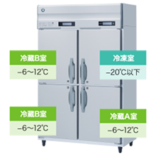 RFC-120BT3 ホシザキ 三温度自然冷媒冷凍冷蔵庫