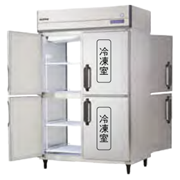 GPD-122PM1 フクシマガリレイ パススルー冷凍冷蔵庫