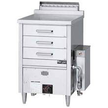 MUD-J13C マルゼン ガス蒸し器 ドロワータイプ 樹脂レール仕様