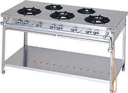 MGT-157DSL マルゼン ガステーブル スタンダードタイプ｜業務用厨房機器通販の厨房センター