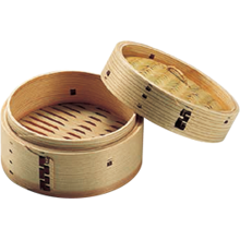 杉製 ミニ中華セイロ 13cm 蓋