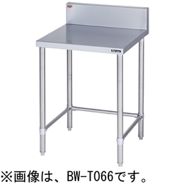 BW-T066H マルゼン 調理台三方枠 作業台｜業務用厨房機器通販の厨房