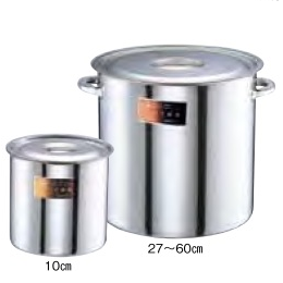 モリブデン 寸胴鍋・耐酸鋼 AZV-10 33cm｜業務用厨房機器通販の厨房