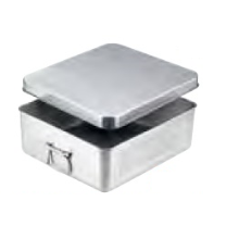18-8 保温・保冷バットマイルドボックス(オールステンレス角型二重食缶) フライ用10L(蓋付)005M ABT-J2 