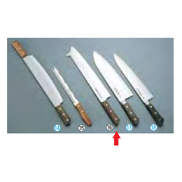 すべり止め付 冷凍庖丁(白銀安来鋼) ALI-23 30cm