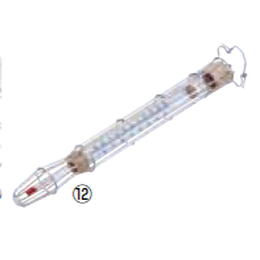 サーモ ワイヤーガード付 アルコール温度計 44320 BOV-B4 