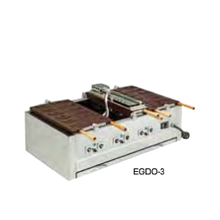 電気式 両面鯛焼器(回転アルミ板) GTI-31 EGDO-3(18ヶ取)