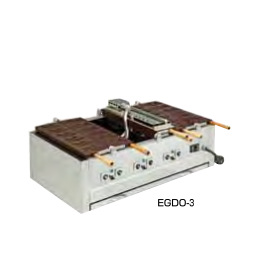 電気式 両面鯛焼器(回転アルミ板) GTI-31 EGDO-2(12ヶ取)