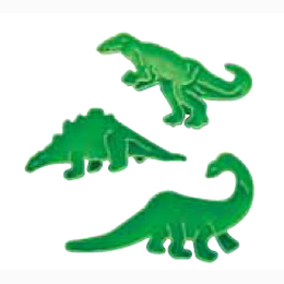 No.1308 WKT-X9 PC恐竜クッキー抜型(3ヶ入)