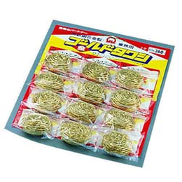 JTW-05 Ω真鍮ゴールドタワシ(12個台紙付) 80g