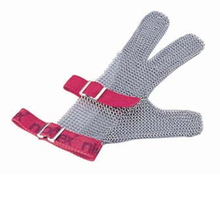 L L3 STB-67 ニロフレックス メッシュ手袋 3本指(片手)(ナイロン繊維ベルト)