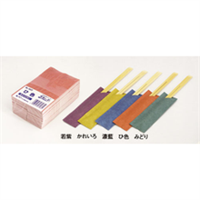 No.4523 XHK-25 箸袋「古都の彩」(500枚束シュリンク) 柾紙 若紫
