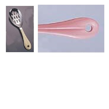 18-8 らくらくサーバー 穴明 LSC-13 ピンク