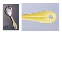 18-8 らくらくサーバー フォーク LSC-12 イエロー