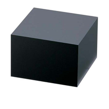 アクリルディスプレイ BOX 小 NDI-08 黒マット B30-10