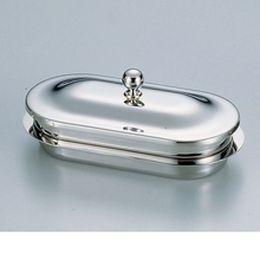 UK 18-8 ロイヤル バターディッシュ 小判型 PBT-54  