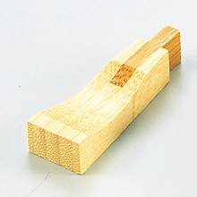 PHS-49 木製 箸置 扇 合板